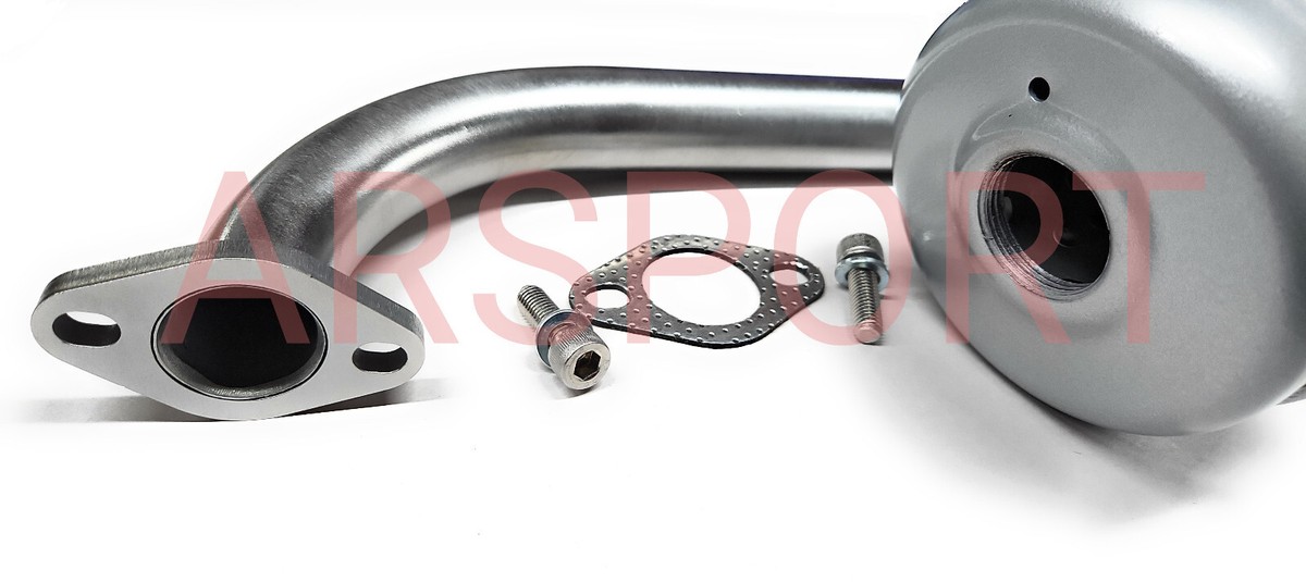 Exhaust pipe Muffler Compatible for Predator Max 459, Ezgo txt