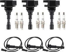 Ignition Coil Pack Iridium Spark Plugs Wire for Kia Sorento 2003 2004 2005