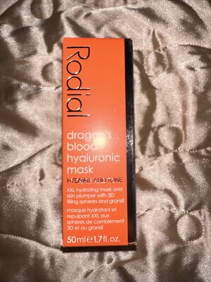 Rodial Dragon's Blood Hyaluronic Mask Hydrate Tone 1.7 oz -$58 Retail!