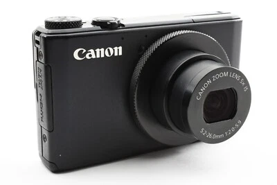 未使用級の美品♪ Canon PowerShot S110 ブラック Canon PowerShot S110 12.1MP Digital Camera with 3-Inch LCD