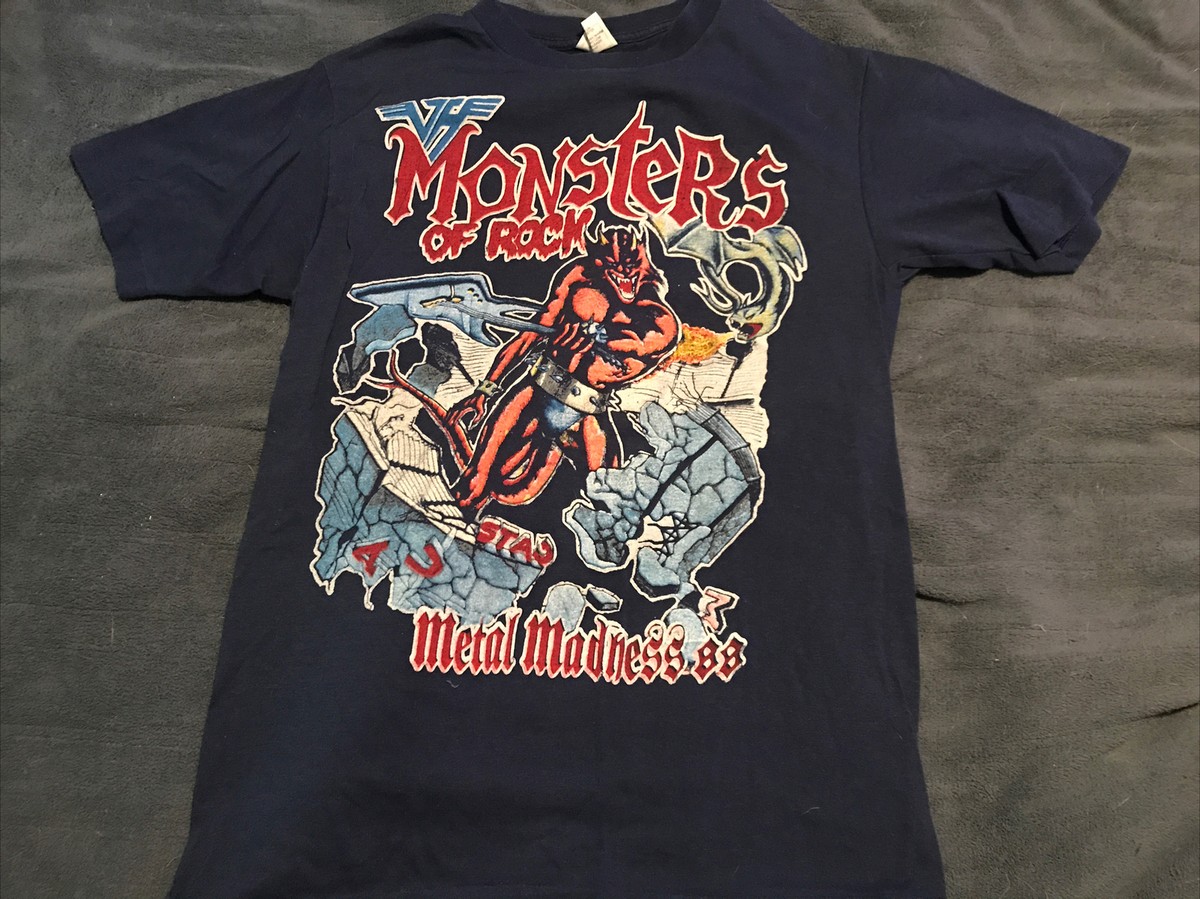 1988年 モンスター・ロック Tシャツ ABCHIVES Vintage 1988 Van Halen Monsters Of Rock Tour T-shirt