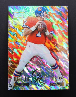 1996 Pinnacle Summit Ground Zero #196 John Elway HOF