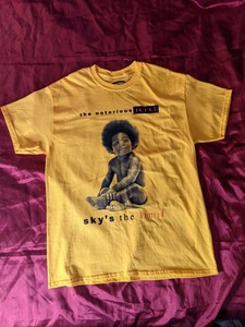 notorious big sky's the limit t shirt