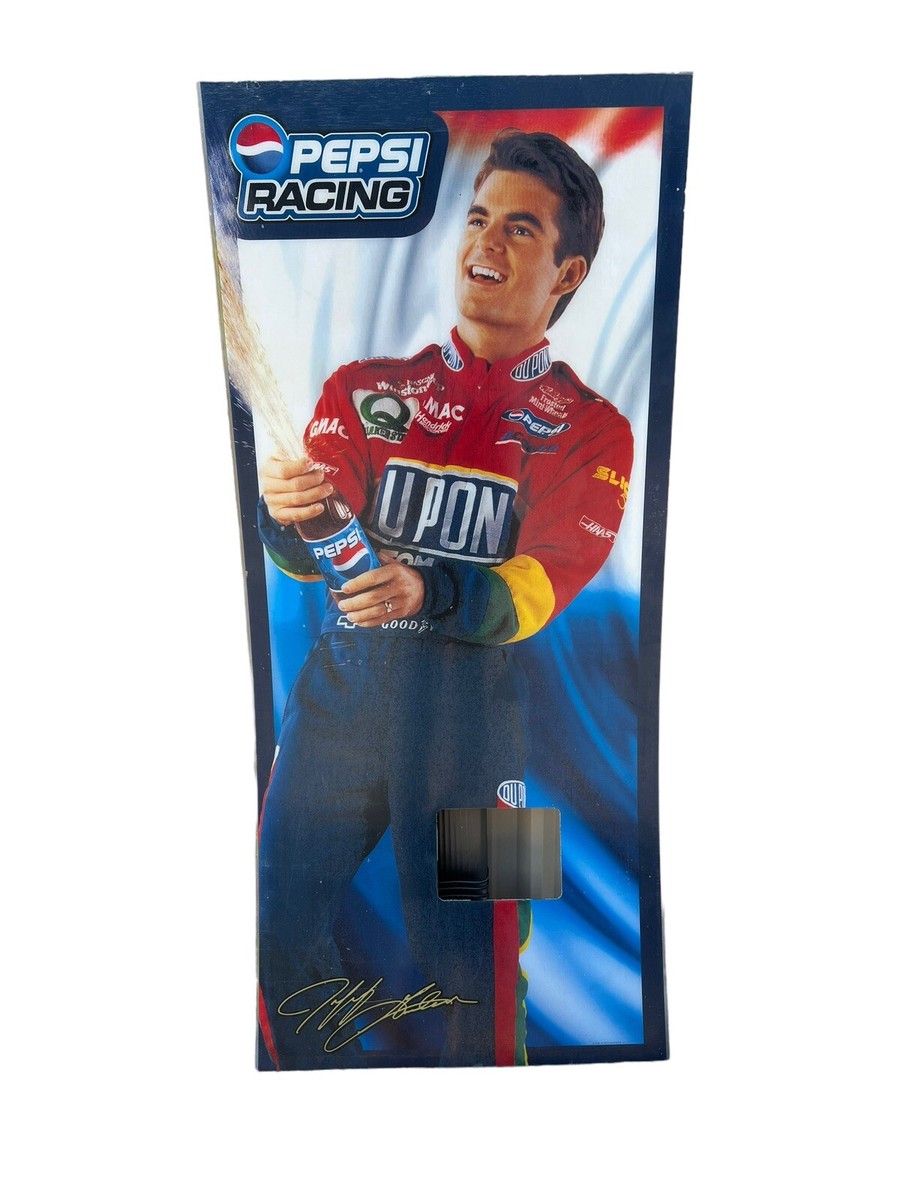 Pepsi Cola Soda Vending Machine Plexiglass Full Size Racing