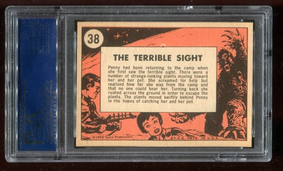 1966 Lost In Space #38 The Terrible Sight PSA 6 EX-MT - Image 2 of 3