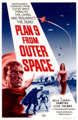 Plan 9 From Outer Space - 1959 - Poster