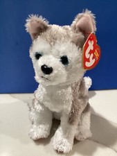 2004 Ty JUNEAU Husky Dog Beanie Baby 6  - NEW
