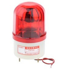 12V LED Rotating Strobe Warning Light Round Signal Beacon Flash Lamp