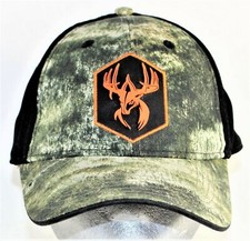 Wildgame Innovations Camo Orange Antler Baseball Cap Hat Signature Stretch