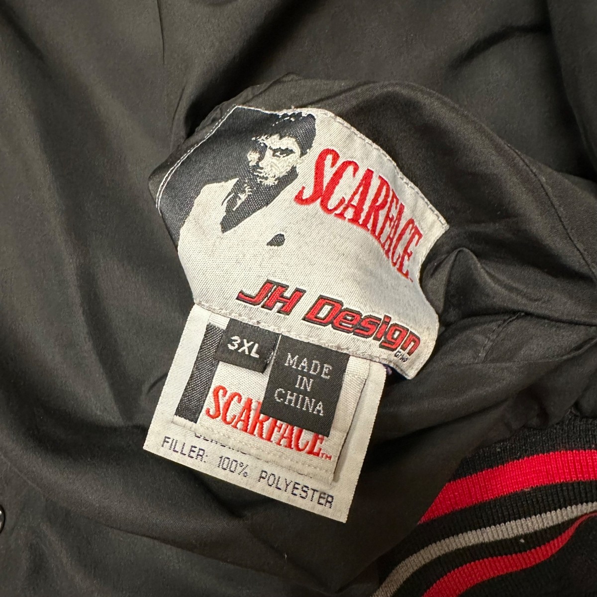 Vintage Jeff Hamilton Scarface Rare Reversible Jacket | eBay
