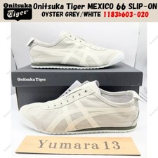 Onitsuka Tiger MEXICO 66 SLIP-ON OYSTER GREY/WHITE 1183b603-020 Unisex Size
