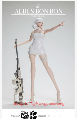 【未開封】 UNDERVERSE ALBUS BON BON Momo 1/6 UNDERVERSE MOMO ALBUS BON BON Limited White Color Action