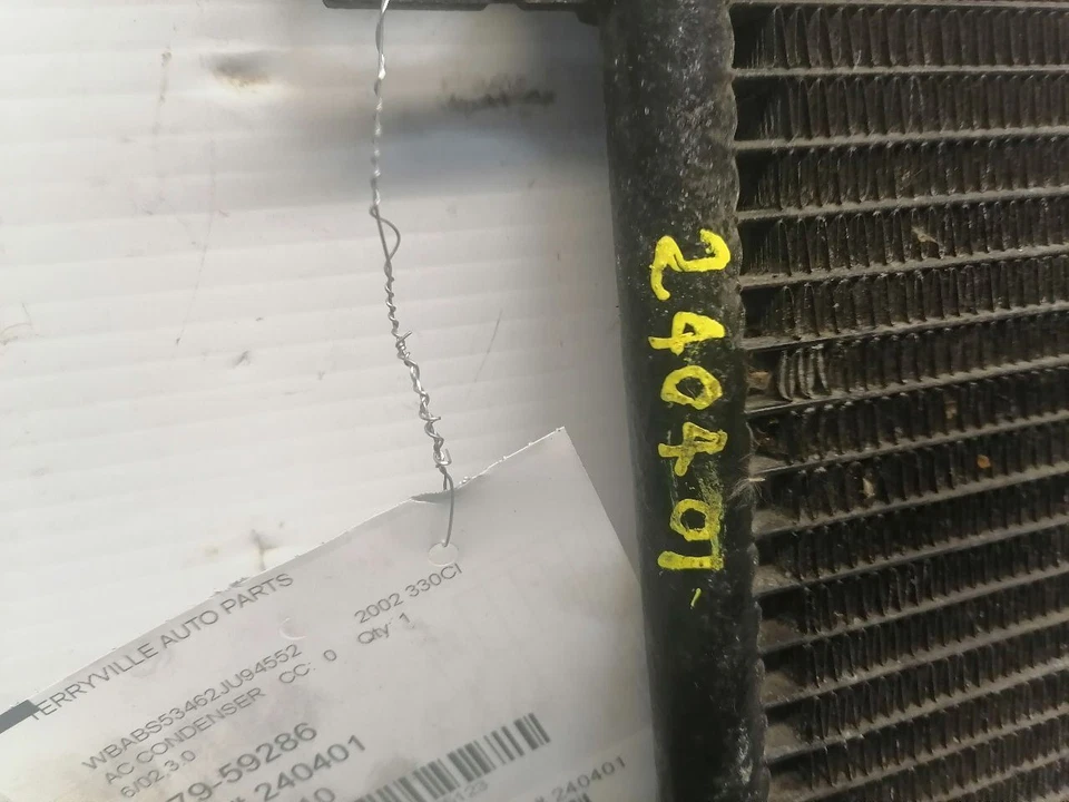 Condensador de CA convertible para BMW 325i 1465123 01-06 Foto 4 de 4