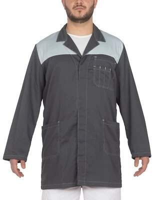 C.B.F BALDUCCI GROUP CAMICE GREMBIULE DA LAVORO UOMO / DONNA GRIGIO C.B.F. BALDUCCI GROUP