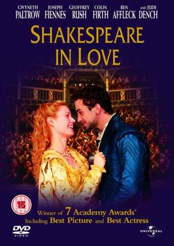 Shakespeare in Love (DVD) (UK IMPORT) - Picture 1 of 2