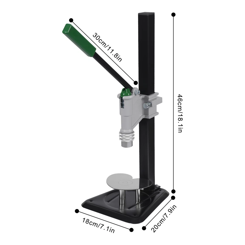 Manual Perfume Capper 13mm 15mm 18mm 20mm Perfume Bottle Crimping Machine Sealer - Image 3 of 4