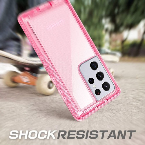 For Samsung Galaxy S21/S21+/S21 Ultra 5G Rugged Clear Case Cover Glass Protector - Picture 35 of 36