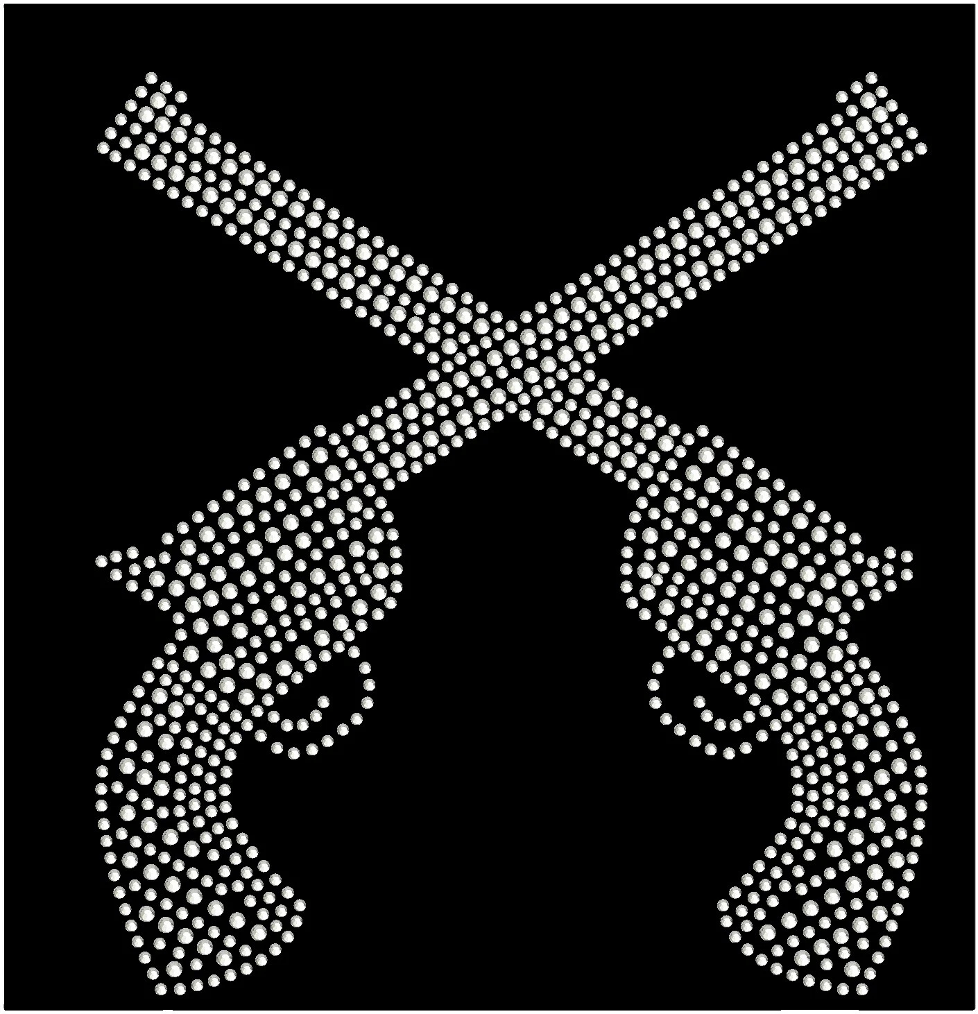 Apliques de coser Pedrería Pasatiempos y artesanías