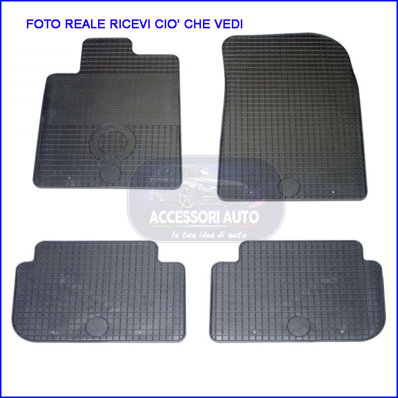 Tappetini Auto in Gomma su Misura Tappeti Auto Peugeot 407 05/2004 Al 05/2011 - Immagine 1