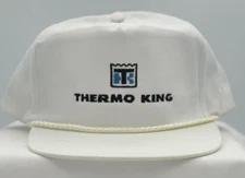 Thermo King White Snapback Hat/Cap - One Size Fits  All - Never Worn