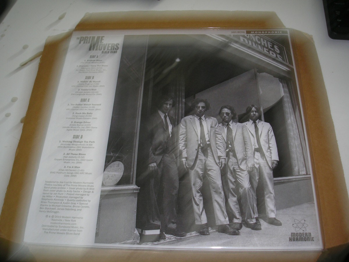 米2discs LP Prime Movers The Prime Movers Blues Band MHLP098 Modern Harmonic /00660 The Prime Movers Blues Band - s/t double LP new Modern