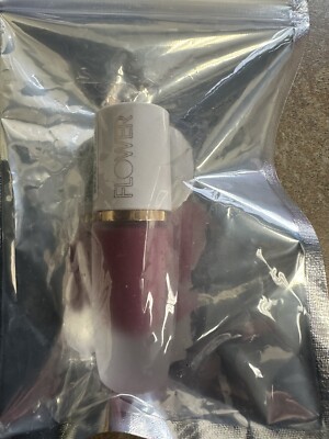 New  Flower Beauty Lipstick Raspberry Red Perfect Pout Soft Matte. CX7