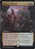 Eiganjo Uprising (Extended Art) FOIL NM (#2) #484 Kamigawa: Neon Dynasty MTG