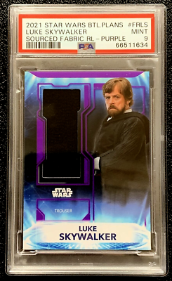 Topps - 25枚限定 Star Wars Luke Skywalker SSP PSA 9 SP /25 ! PSA 9 2021 TOPPS LUKE SKYWALKER STAR WARS BATTLE