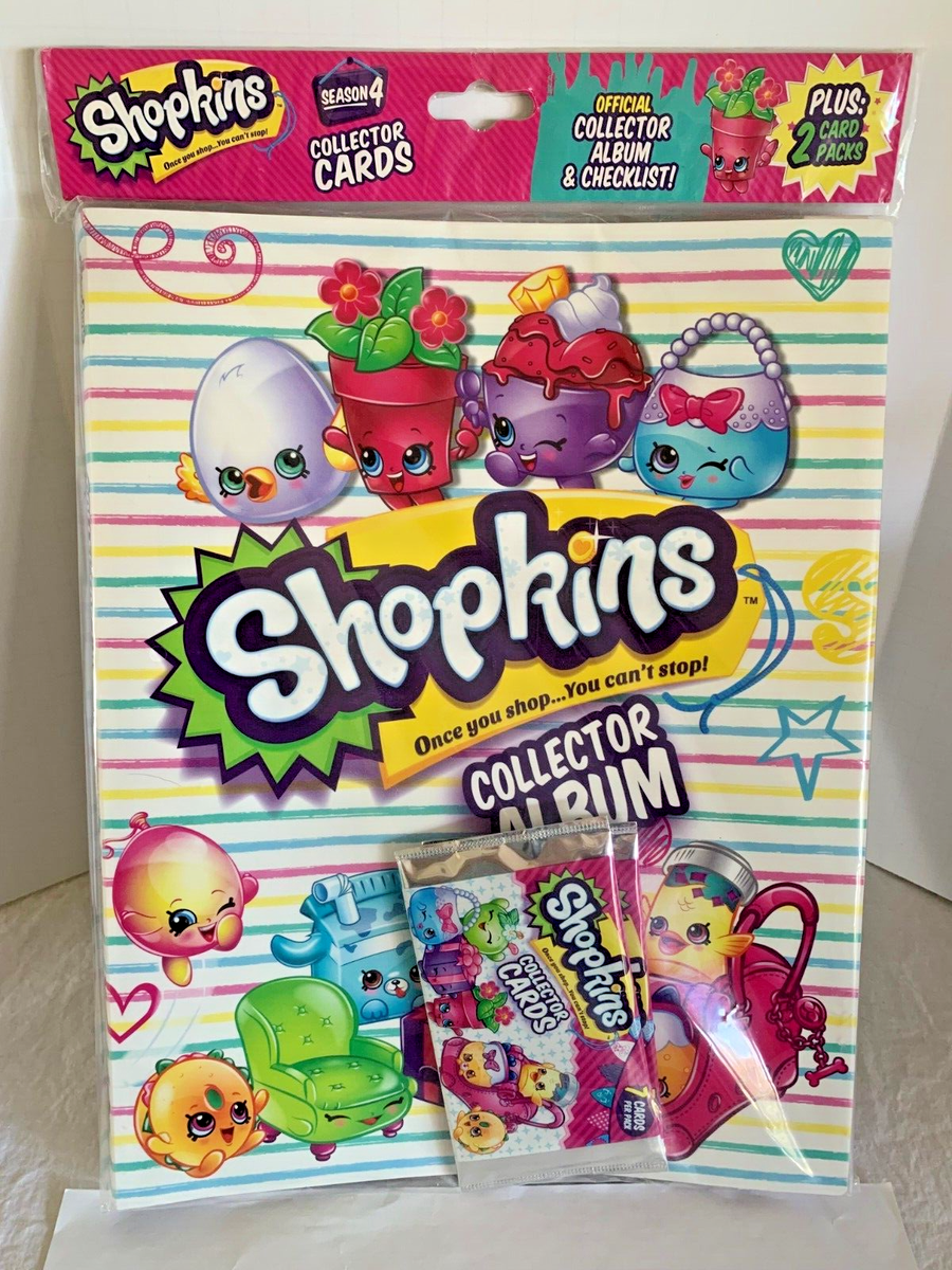 Shopkins Season Collector Album and Collector Cards