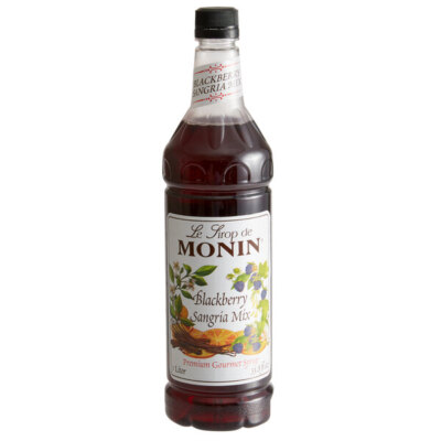 Monin Premium Blackberry Sangria Mix 1 Liter 544SYPFR125F