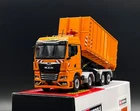 MAN TGX GM riged truck Palfinger hooklift system +40m3 container WSI models 1:50