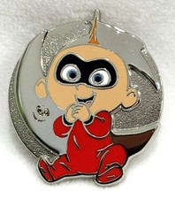 Disney 2024 Hidden Mickey Pin Incredibles Jack Jack Chaser
