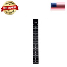 Classic Black Cornhole Game Scoreboard - Lightweight Magnetic Score Keeper