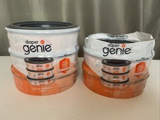 Diaper Genie Diaper Refill Pack, Clean Laundry Scent/Aroma, 5 Refills New