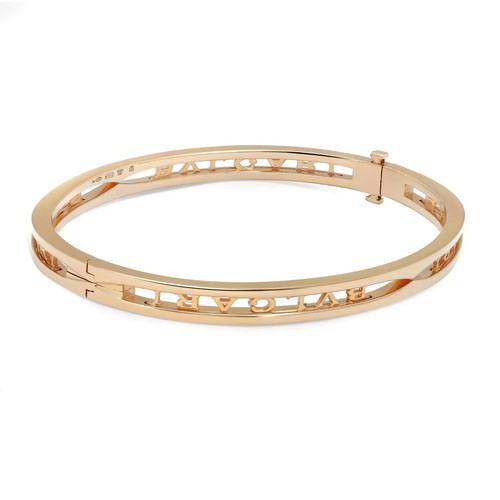 Brazalete con logotipo Bvlgari B.Zero1 oro amarillo 18K talla mediana - Imagen 2 de 5