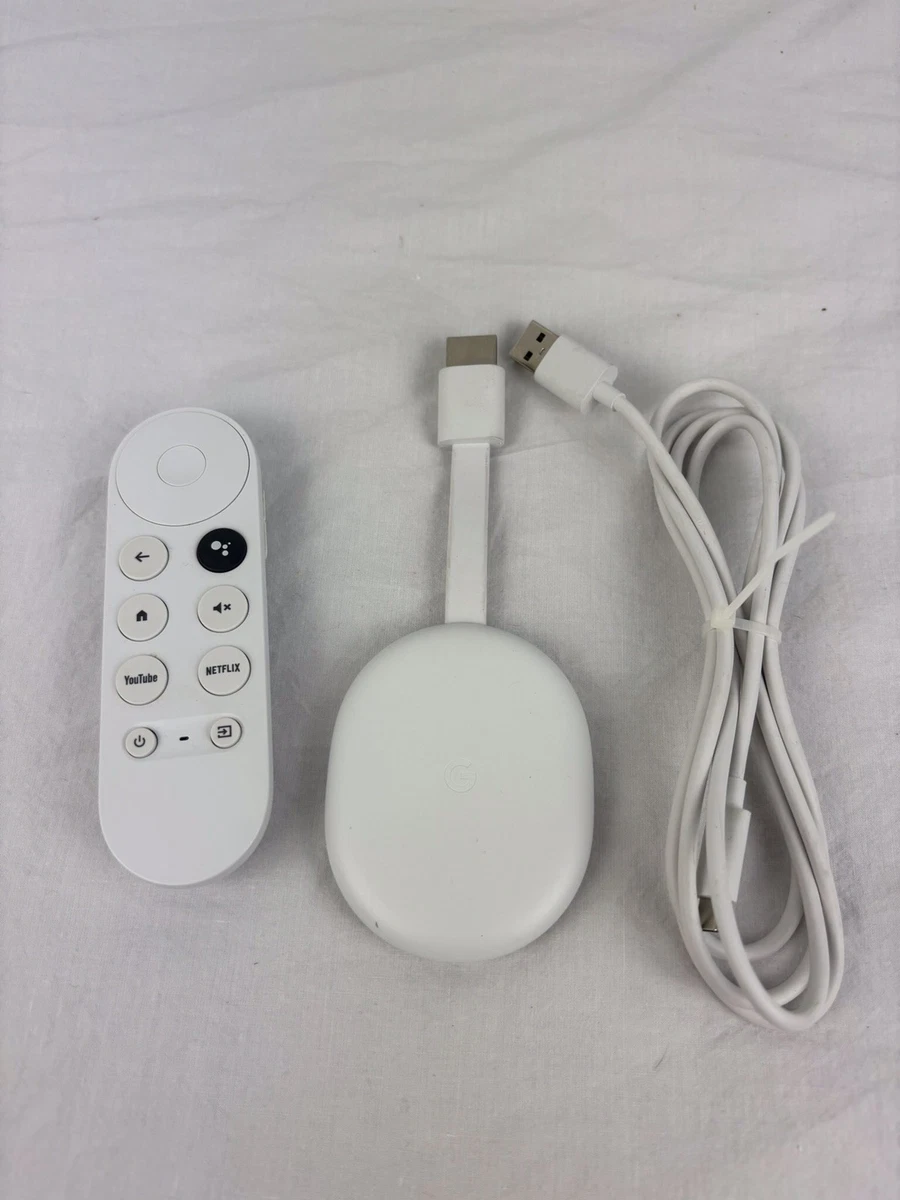 Google Chromecast with Google TV White 2160p Google Assistant
