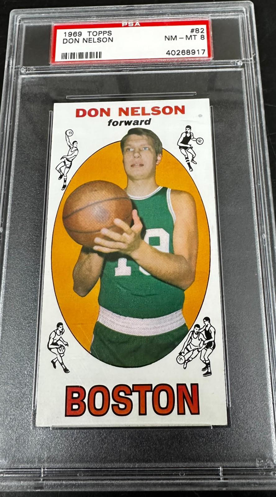 1969-70 Topps #82 Don Nelson rookie PSA-8