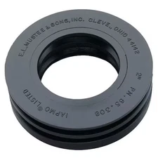Mustee 65.308 2 Dia, Rubber, Black, Drain Seal