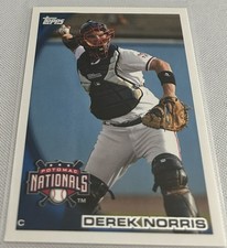 2010 Topps Pro Debut Minor League Baseball Derek Norris Potomac Nationals #323