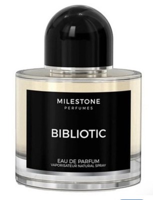 Bibliotic Eau de Parfum by Milestone Perfumes 3.4 fl oz / 100 ml. FOR Men