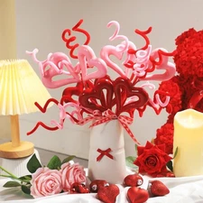 Heart Berry Sprigs Versatile Display Lightweight Construction DIY Crafts