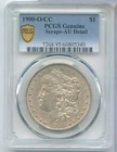 1900-O/CC Morgan Silver Dollar PCGS Scrape AU Detail Certified Coin - RK954