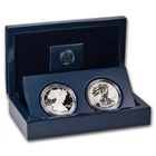 2012-S American Silver Eagle Reverse Proof 2 Coin Set US Mint OGP Box + COA