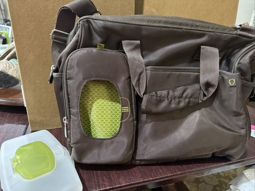 Fisher Price Fastfinder Deluxe Wickeltasche Braun Top Zustand - Bild 4 von 4