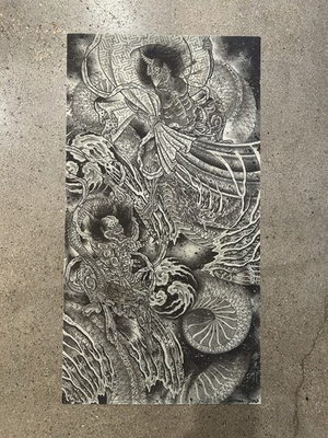 #ad Chris Trevino Horimana Limited Art Print Tattoo Artist 23x12 2008 $200.00