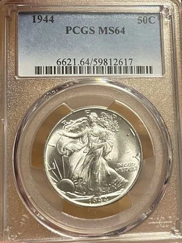 1944 PCGS MS64 Walking Liberty Half Dollar