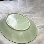 Oval Ceramic Fish Pattern Platter Plate Glossy Green Blue Brown 9 in — photo 3
