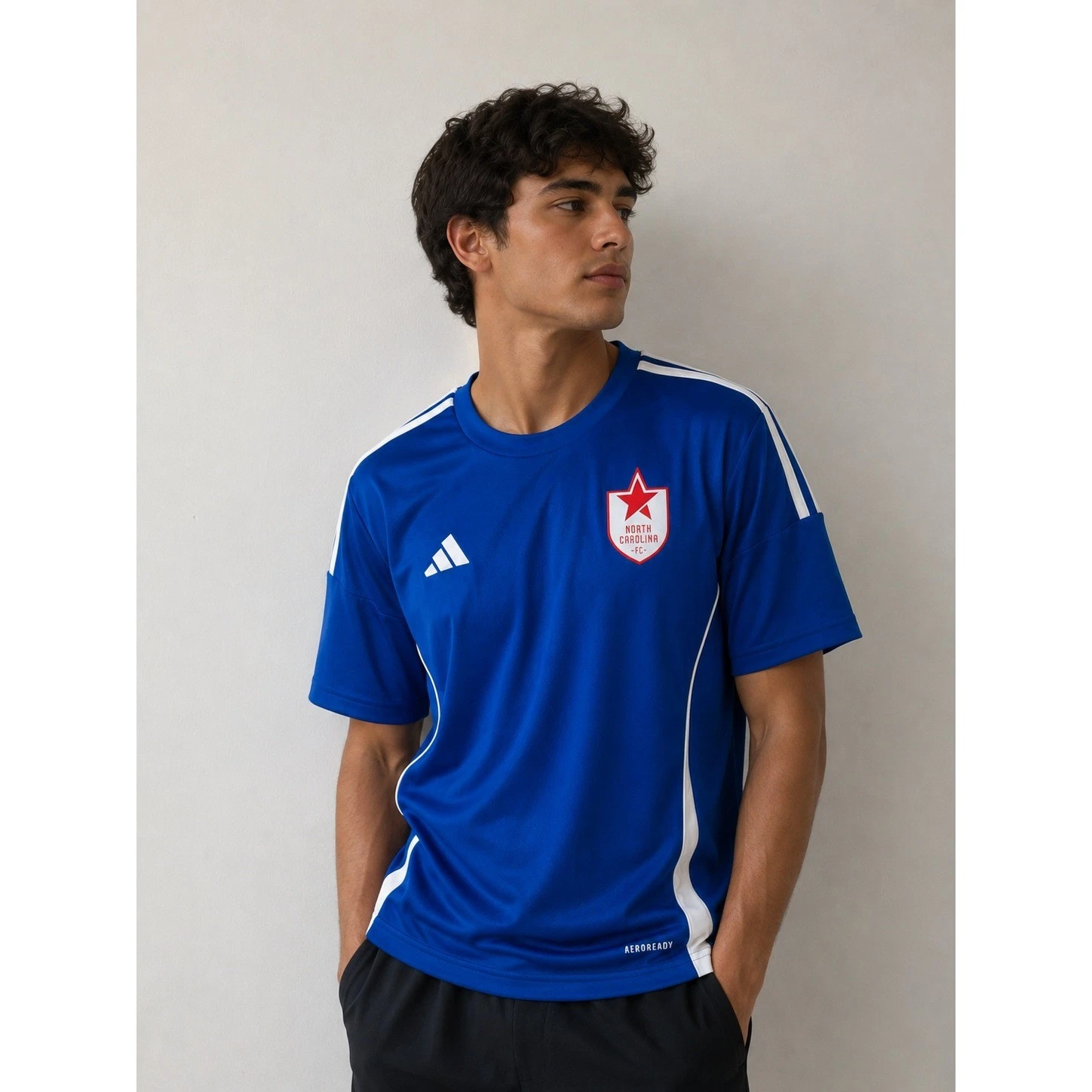 Adidas Mens TIRO24 Jersey Small Royal Blue Soccer Athletic Activewear Sportcore