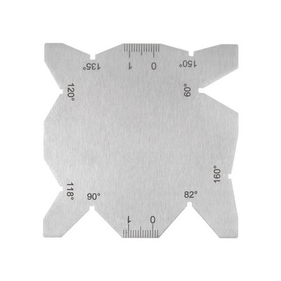 Drill Bit Angle Gauges 60°-160° Drill Sharpening Gauge, Stainless Steel