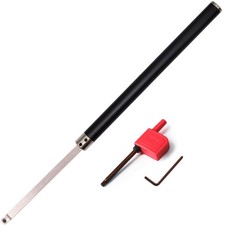 Asieg Tool Wood Turning Tool Set Carbide Tipped Lathe Chisel Finisher Tools Bar
